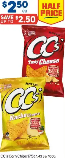 Foodland CC's Corn Chips offer