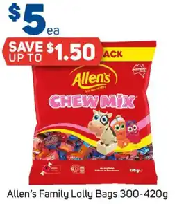 Foodland Allen's Family Lolly Bags offer