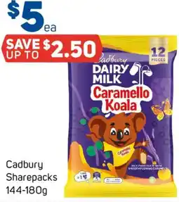 Foodland Cadbury Sharepacks offer