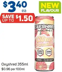 Foodland Oxyshred offer