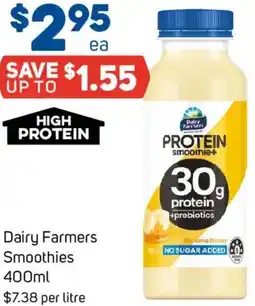 Foodland Dairy Farmers Smoothies offer