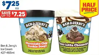 Foodland Ben & Jerry's Ice Cream offer