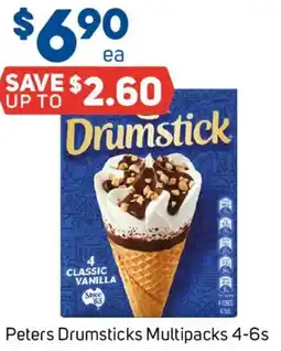Foodland Peters Drumsticks Multipacks 4-6s offer