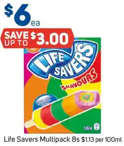 Foodland Life Savers Multipack 8s offer