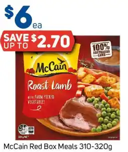 Foodland McCain Red Box Meals offer
