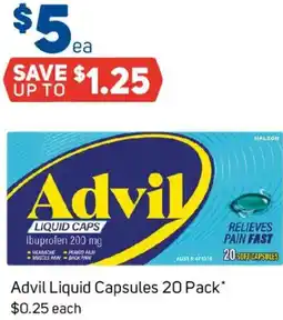 Foodland Advil Liquid Capsules offer