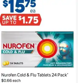 Foodland Nurofen Cold & Flu Tablets offer