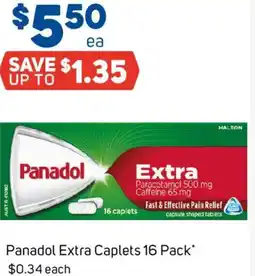 Foodland Panadol Extra Caplets offer