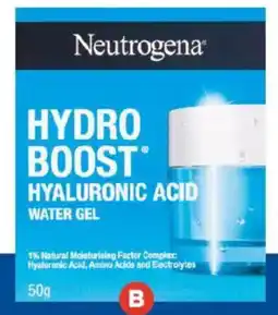 Foodland B. Neutrogena Hydro Boost offer