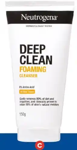 Foodland Neutrogena Deep Clean offer