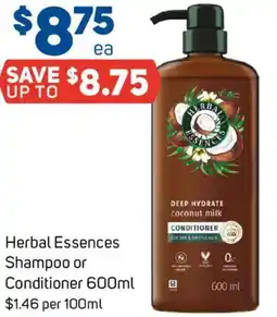 Foodland Herbal Essences Shampoo or Conditioner offer