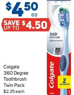 Foodland Colgate 360 Degree Toothbrush offer
