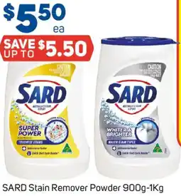Foodland SARD Stain Remover Powder offer