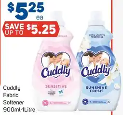 Foodland Cuddly Fabric Softener offer