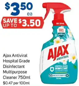 Foodland Ajax Antiviral Hospital Grade Disinfectant Multipurpose Cleaner offer