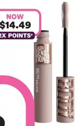 Priceline Maybelline Lash Sensational Body Mascara Washable Black offer