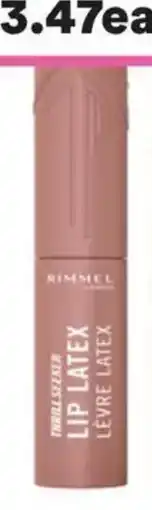 Priceline Rimmel London Thrill Seeker Lip Latex 100 Sassy offer