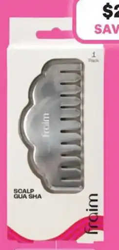 Priceline Fraim scalp gua sha offer