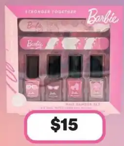 Priceline Barbie nail pamper set offer