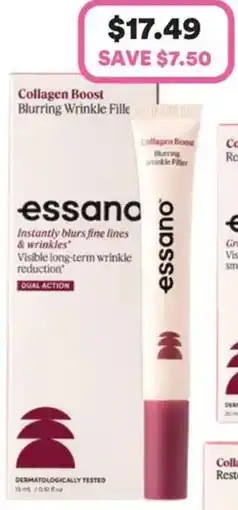 Priceline Essano Collagen Boost Blurring Wrinkle Filler offer