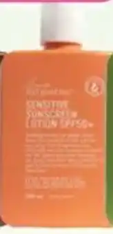 Priceline We Are Feel Good Inc Sensitive Sunscreen Lotion SPF50+ offer