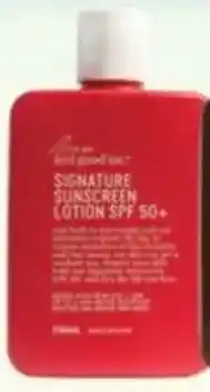 Priceline We Are Feel Good Inc Signature Sunscreen Lotion SPF50+ offer