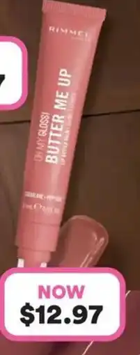 Priceline Rimmel London Oh My Gloss! Butter Me Up Lip Butter 001 Latte Delight offer