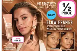 Priceline Max Factor Glow Framer Bronzing & Illuminating Tint 40 Amber offer