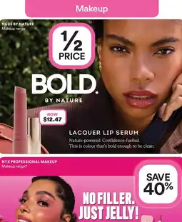 Priceline Nude By Nature Lacquer Lip Serum 04 Warm Toffee offer