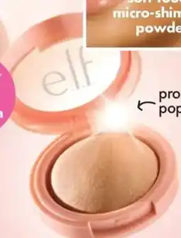 Priceline e.l.f. Halo Glow Silky Powder Highlighter Prosecca Poppin' offer