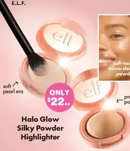 Priceline e.l.f. Halo Glow Silky Powder Highlighter Soft Pearl Era offer