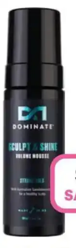 Priceline Dominate sculpt & shine volume mousse offer