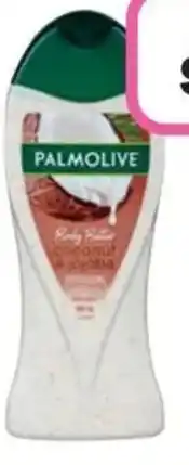 Priceline Palmolive coconut scrub body butter shower gel offer
