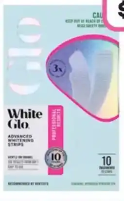 Priceline White Glo Professional Results Advanced Whitening Strips offer