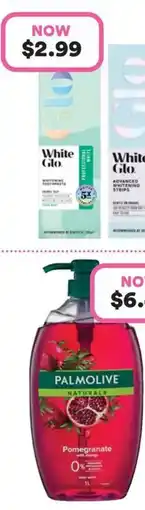 Priceline Palmolive naturals pomegranate with mango body wash offer