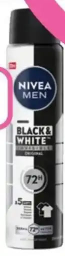 Priceline Nivea men black & white invisible original 72h anti perspirant offer