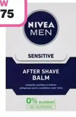 Priceline Nivea men sensitive after shave balm offer