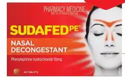 Priceline Sudafed PE Nasal Decongestant offer
