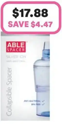 Priceline Able Collapsible Spacer offer