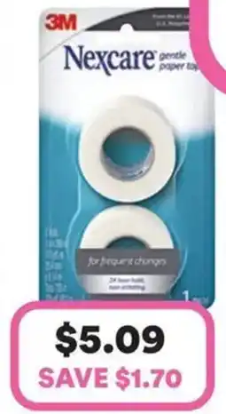 Priceline NEXCARE Gentle Paper Tape offer
