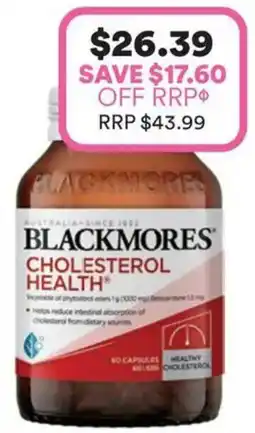 Priceline Blackmores Cholesterol Health offer