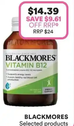 Priceline Blackmores Vitamin B12 offer
