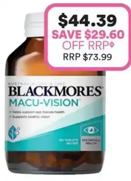 Priceline Blackmores Macu-Vision offer