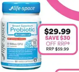 Priceline life-space Broad Spectrum Probiotic Advanced offer