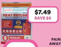 Priceline Painaway heat patche offer