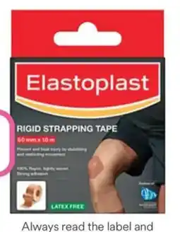 Priceline Elastoplast RIGID STRAPPING TAPE offer