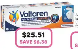 Priceline Voltaren pain relief gel 12 hourly offer