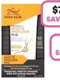 Priceline Tiger balm offer