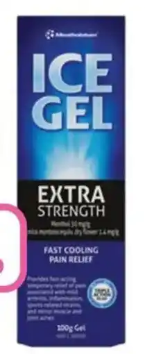 Priceline Ice gel extra strength offer