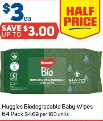 Foodland Huggies Biodegradable Baby Wipes offer